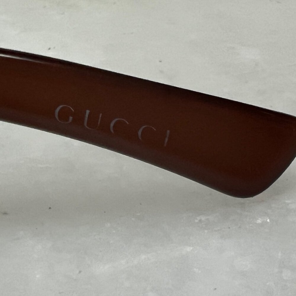 Gucci Vintage Snaffle Bit Sunglasses (Brown/Gold Color) - Picture 10 of 10